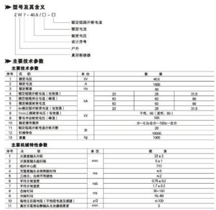 ZW7-40.5斷路器哪家好 ZW7-40.5斷路器哪家好